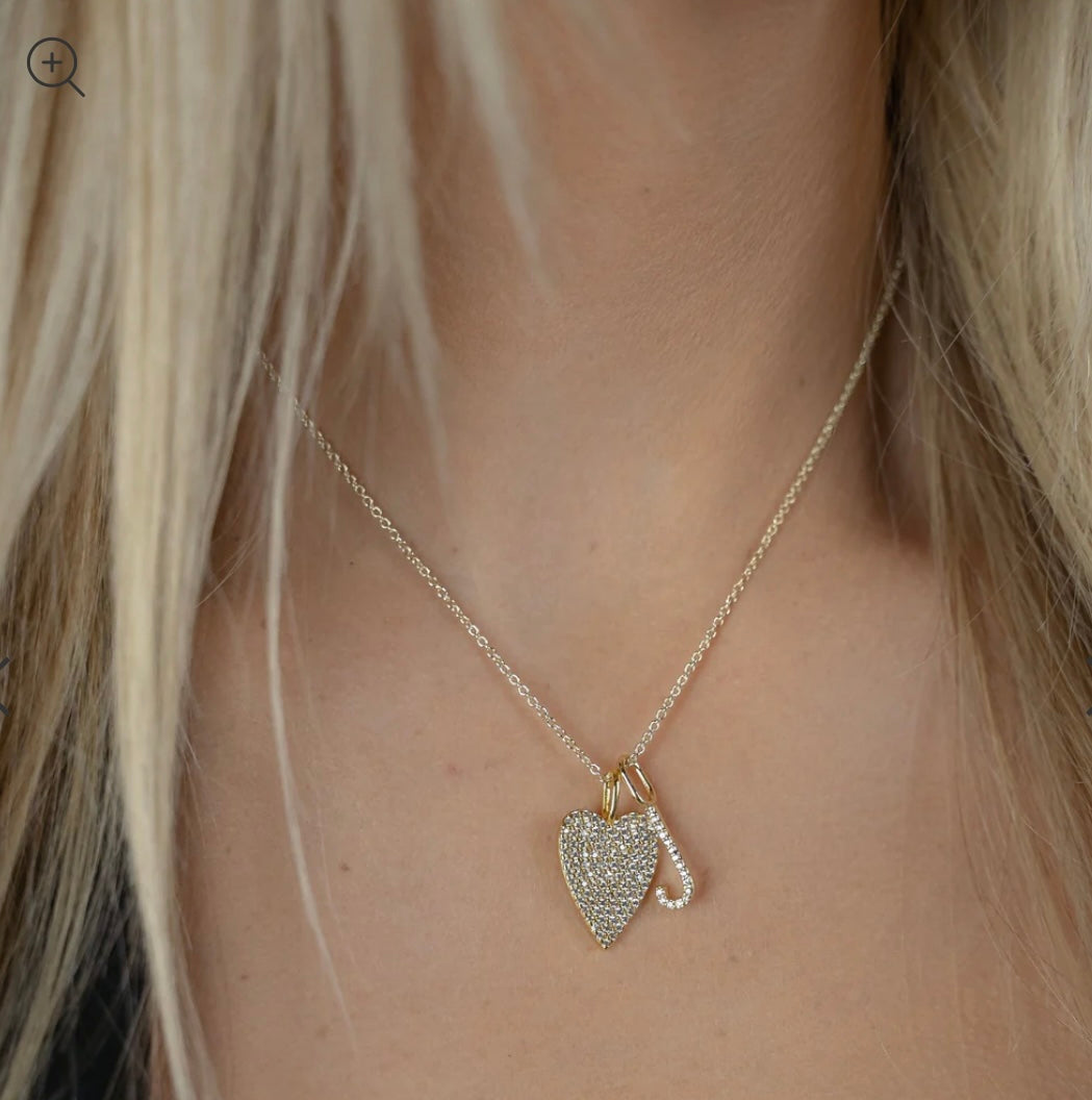Sleek Initial Charm
