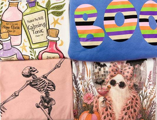 Dilly Dally Skelly Graphic Tee