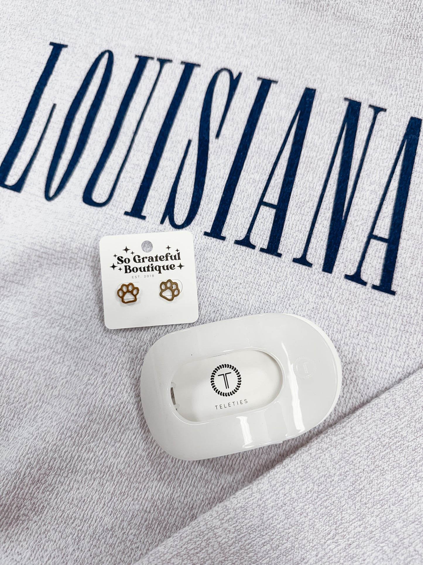 Iced Purple Louisiana Crewneck