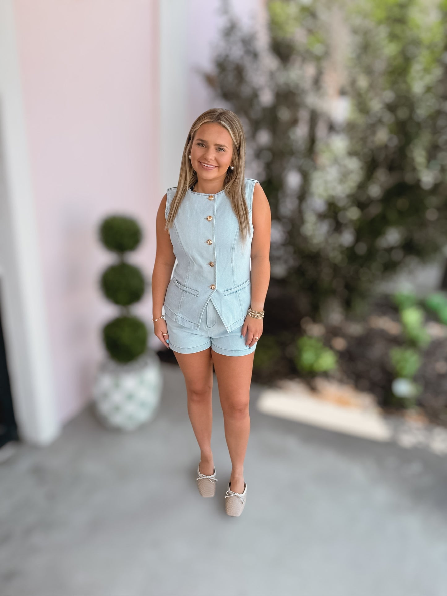Denim Darling Vest