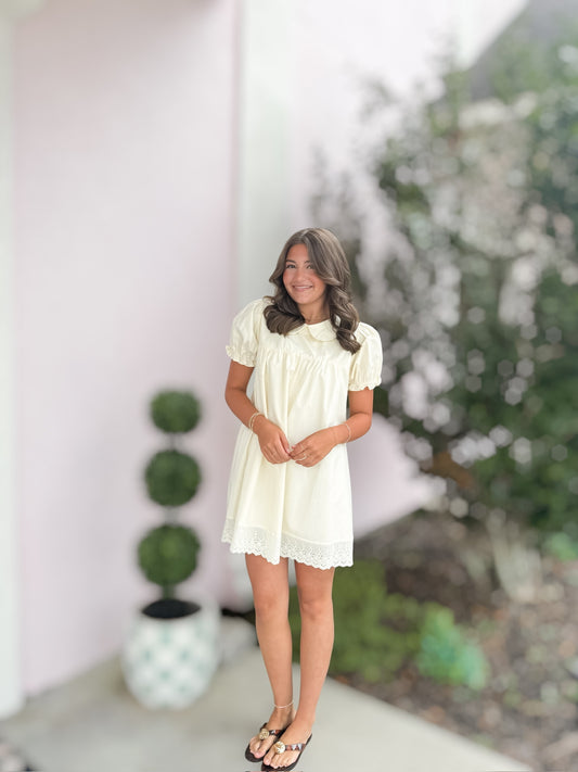 Sweet Buttercup Mini Dress