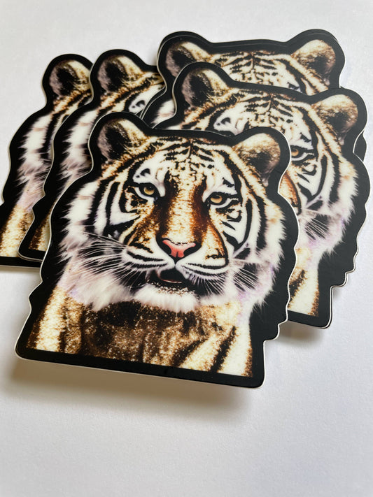 GAME DAY STICKER - Glistening Tiger