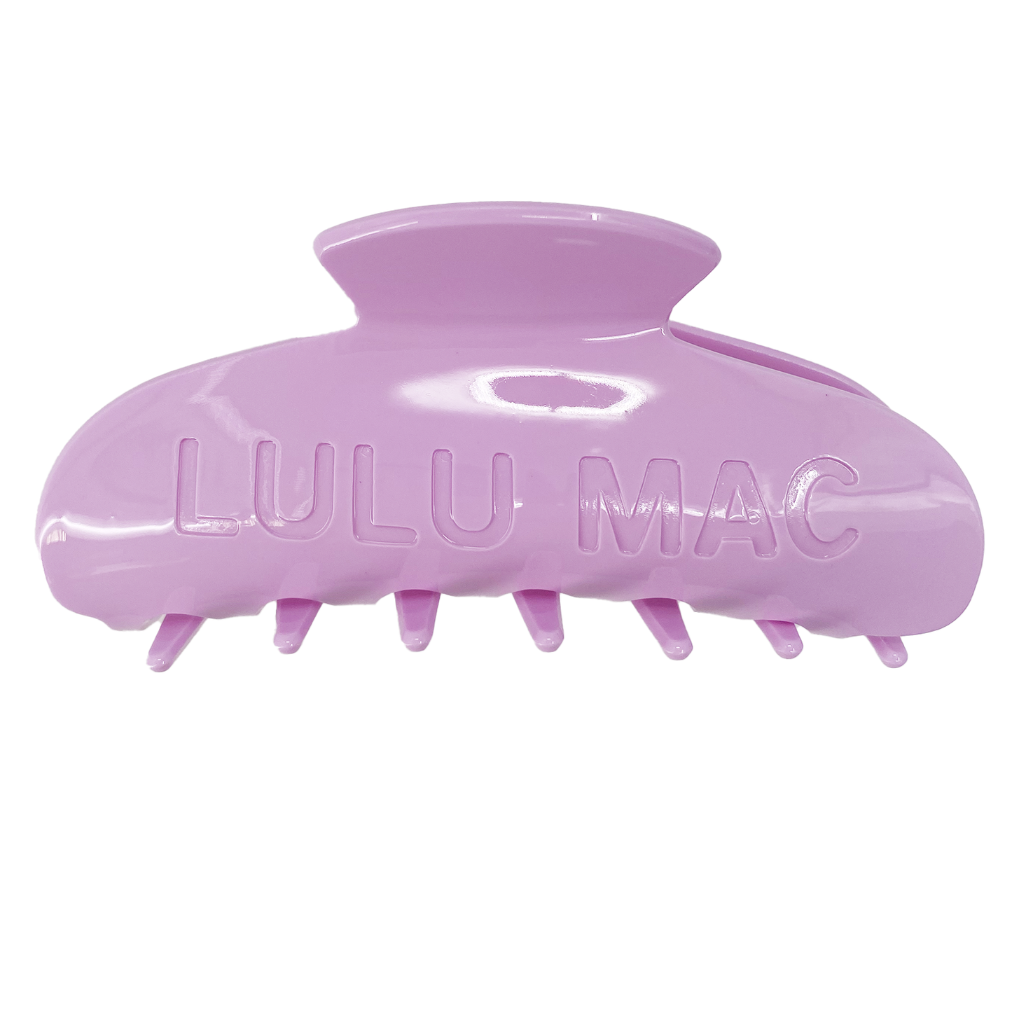 LULU MAC HAIR CLIPS Purple