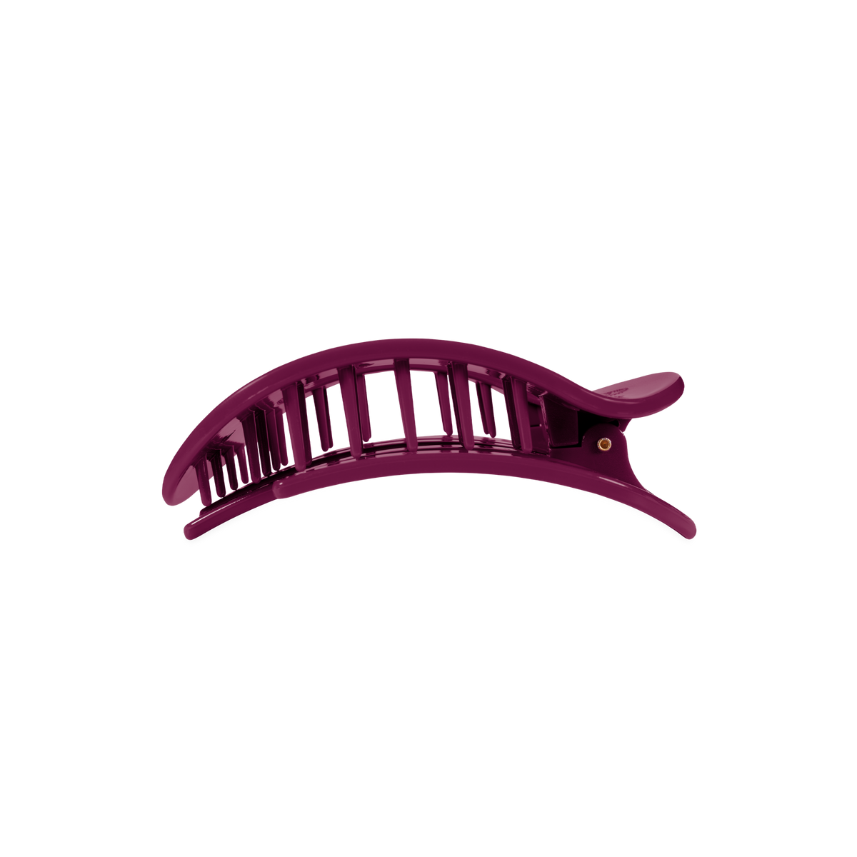 Mulberry Medium Flat Round Hair Clip