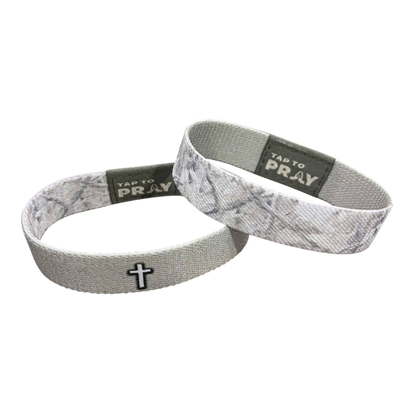 Tap To Pray® Wristband – Forest Camo Drift