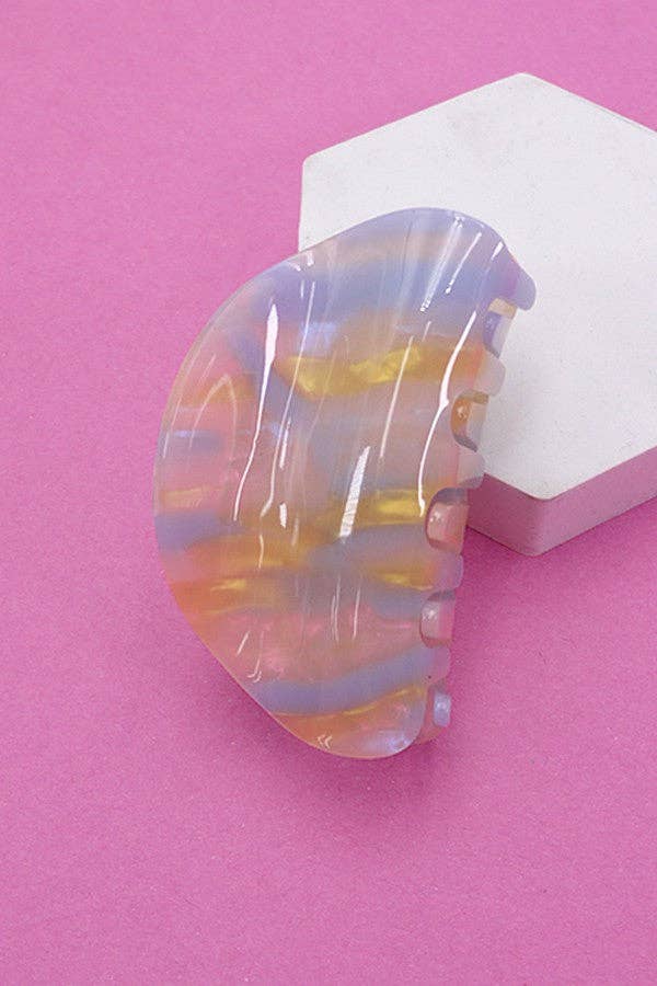 JUMBO HALF MOON HAIR CLAW CLIPS