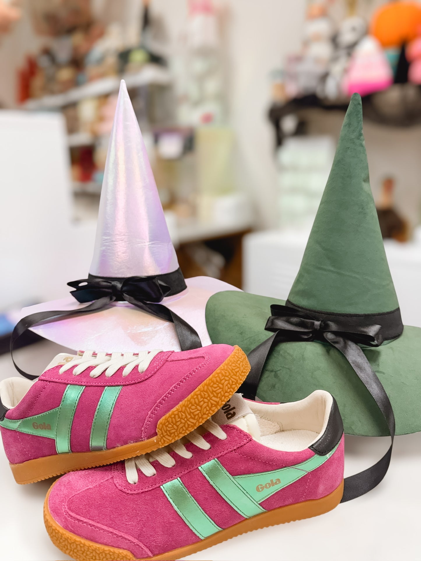 Glitz Trainer Fuchsia/Emerald/Black