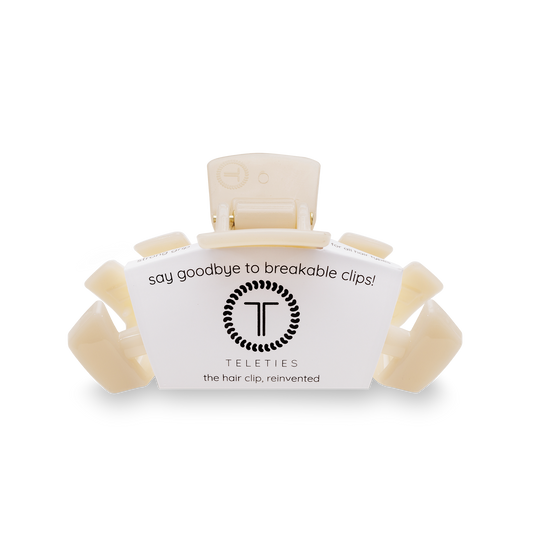 Classic Hair Clip | Small | Almond Beige