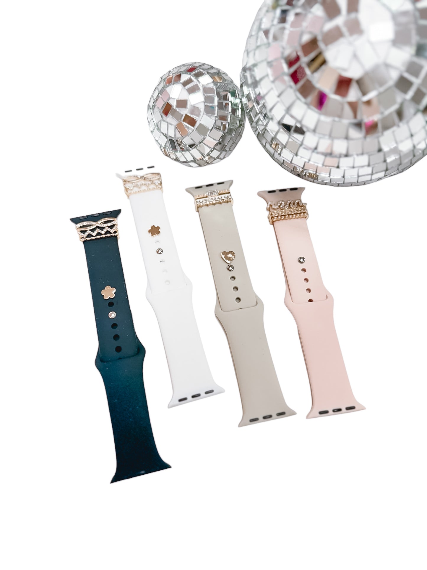 Silicone with Rings Watchbands