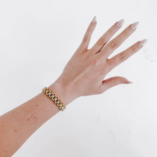 Pearl Watch Bracelet - WATERPROOF