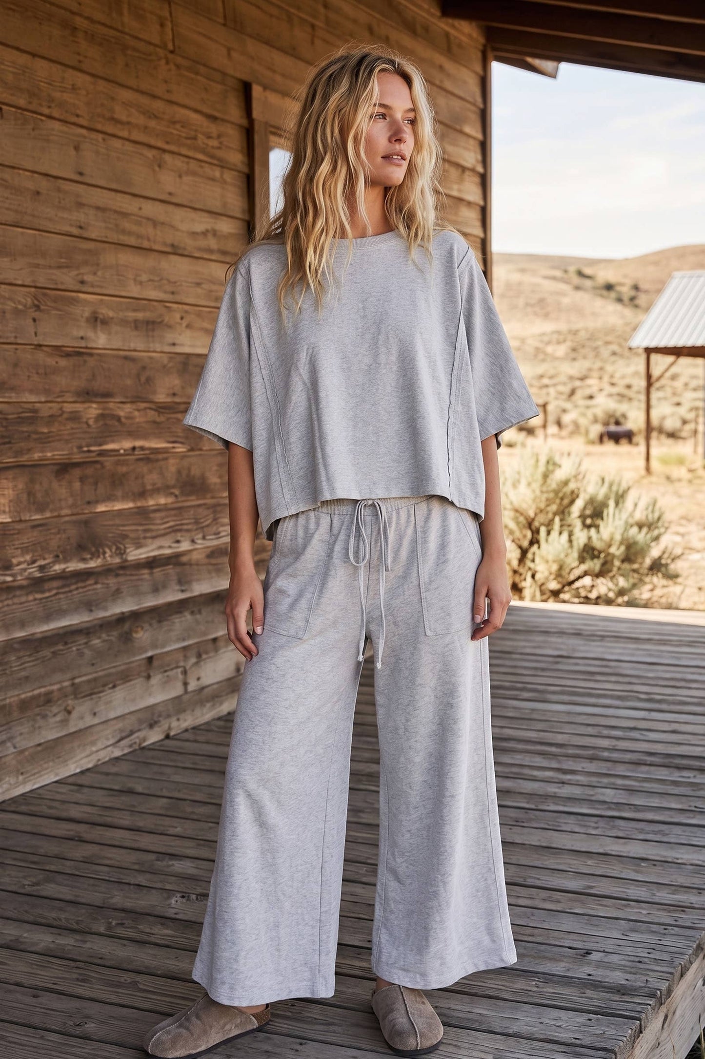Best Kept Secret Heather Grey Set