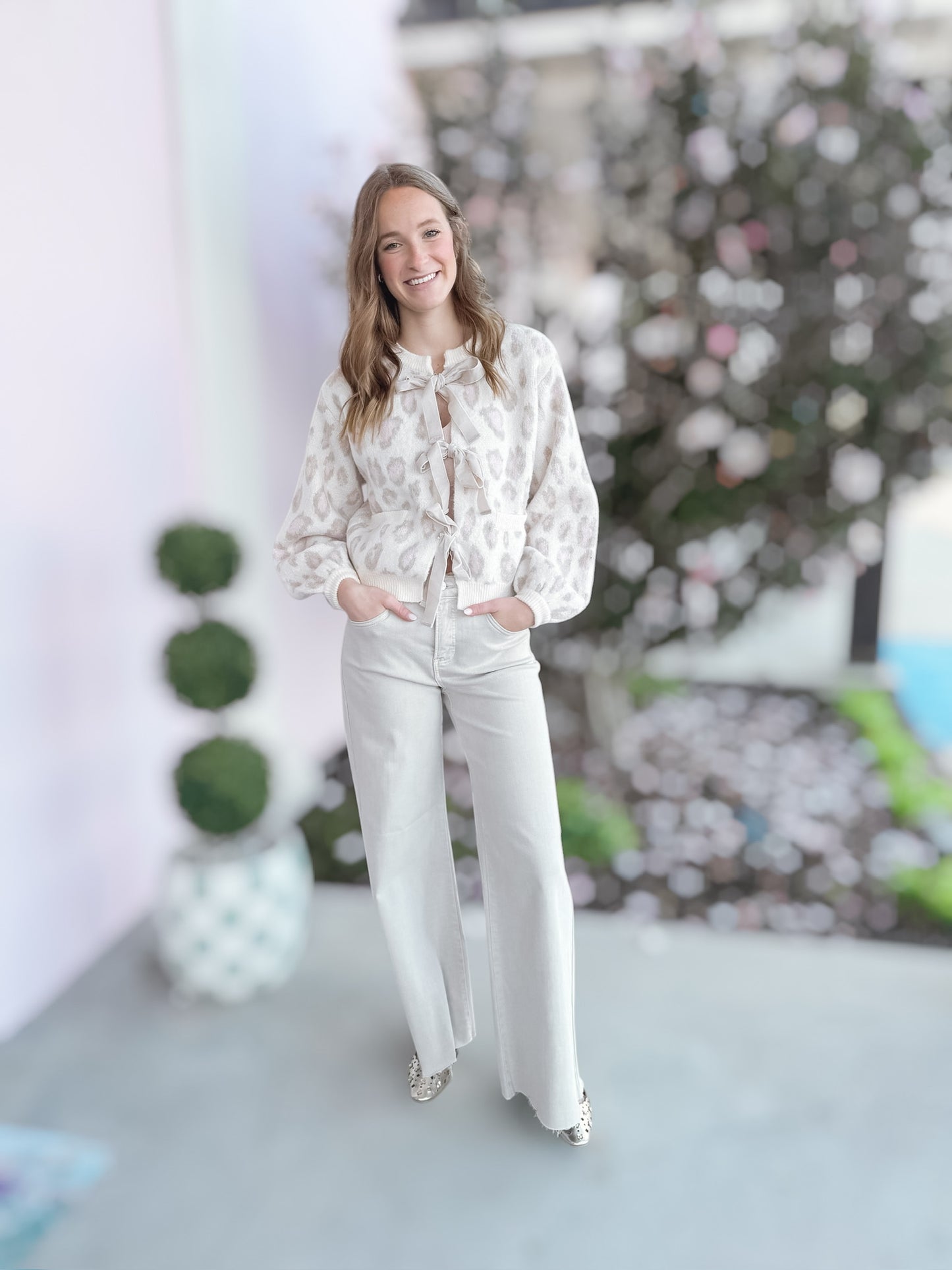 Wild About You Bow Sweater