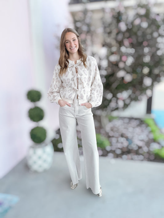 Wild About You Bow Sweater