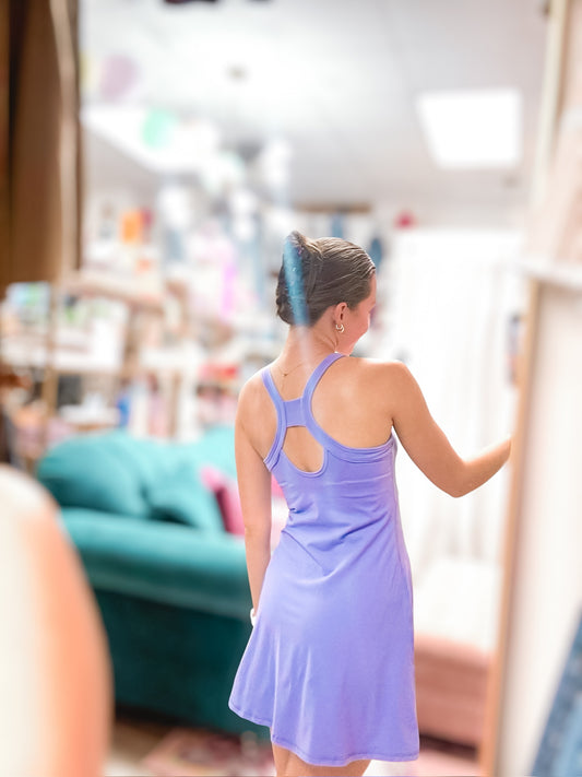 Lavender Butter Activewear Dress