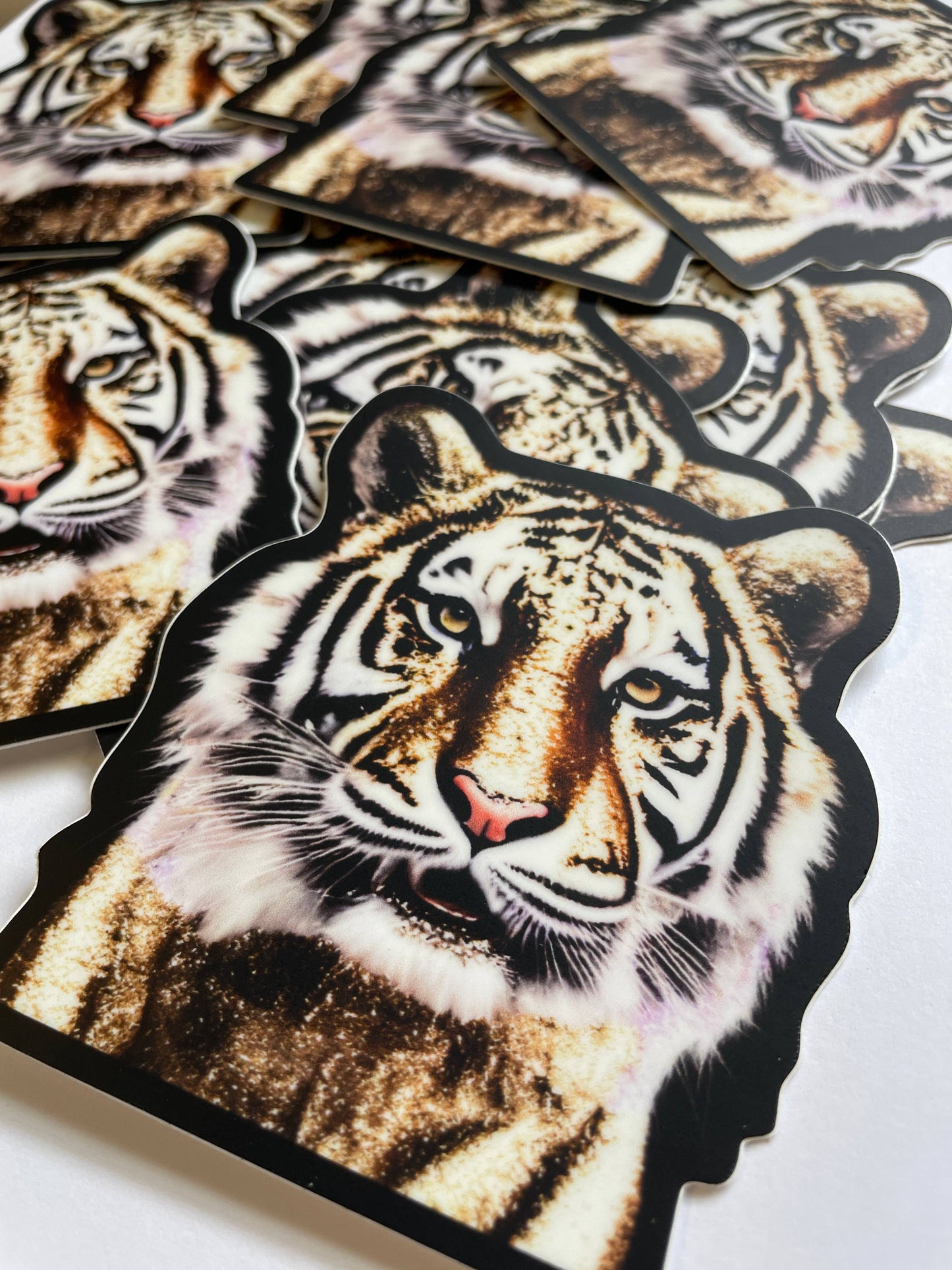 GAME DAY STICKER - Glistening Tiger