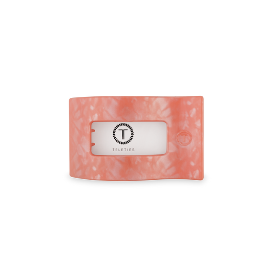 Flat Rectangle Hair Clip | Small | Dreamsicle