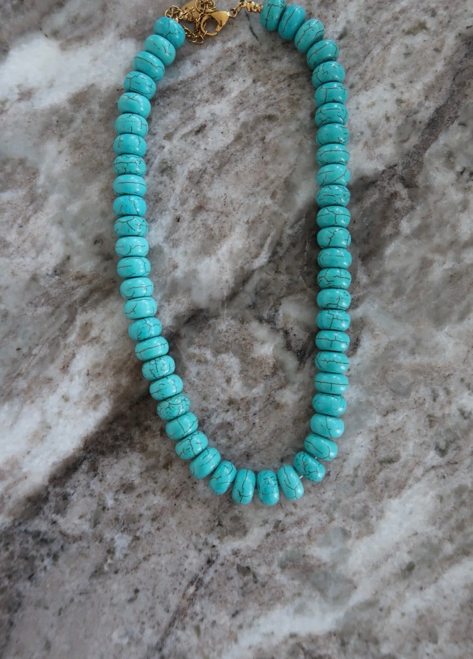 Turquoise Chunky Necklace