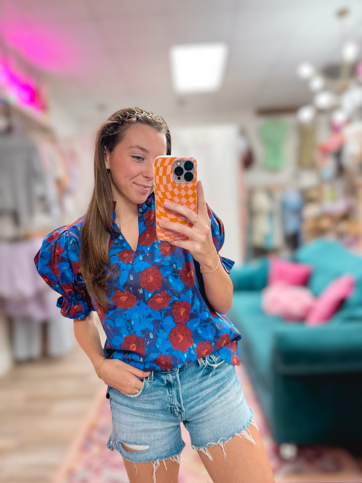 Midnight Garden Blouse