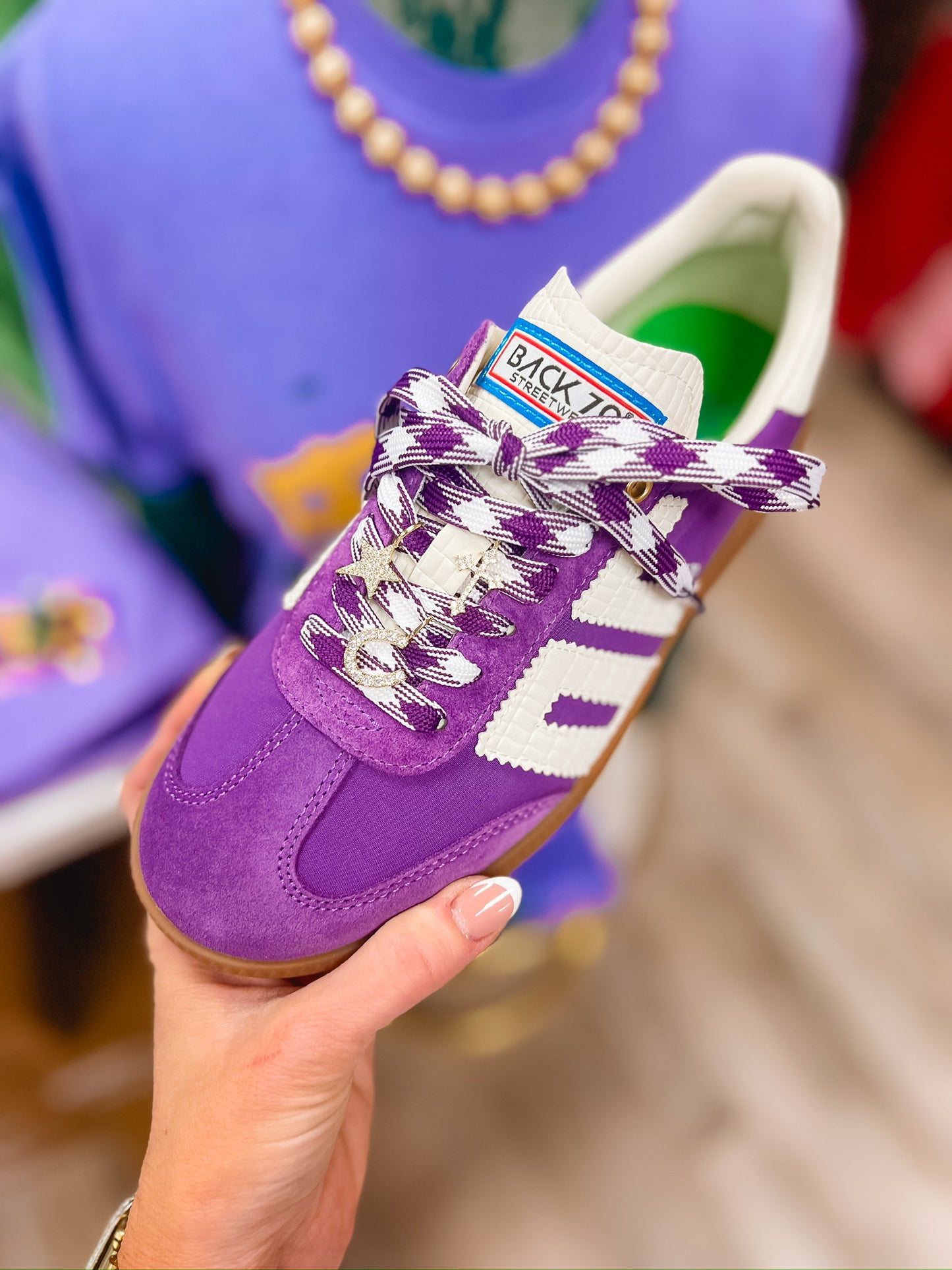 GHOST in Purple Milk Sneakers