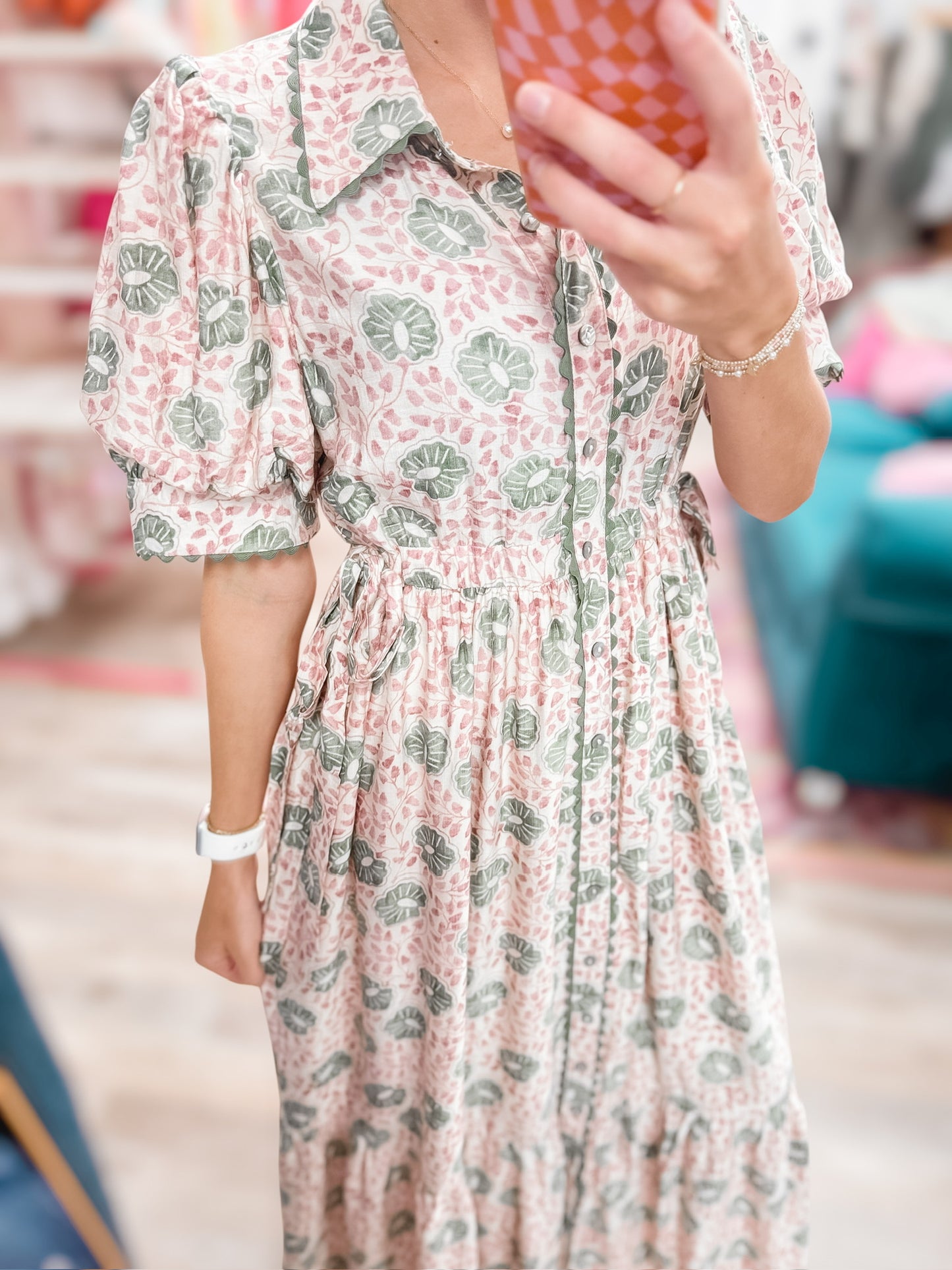 Harvest Blooms Artichoke Dress