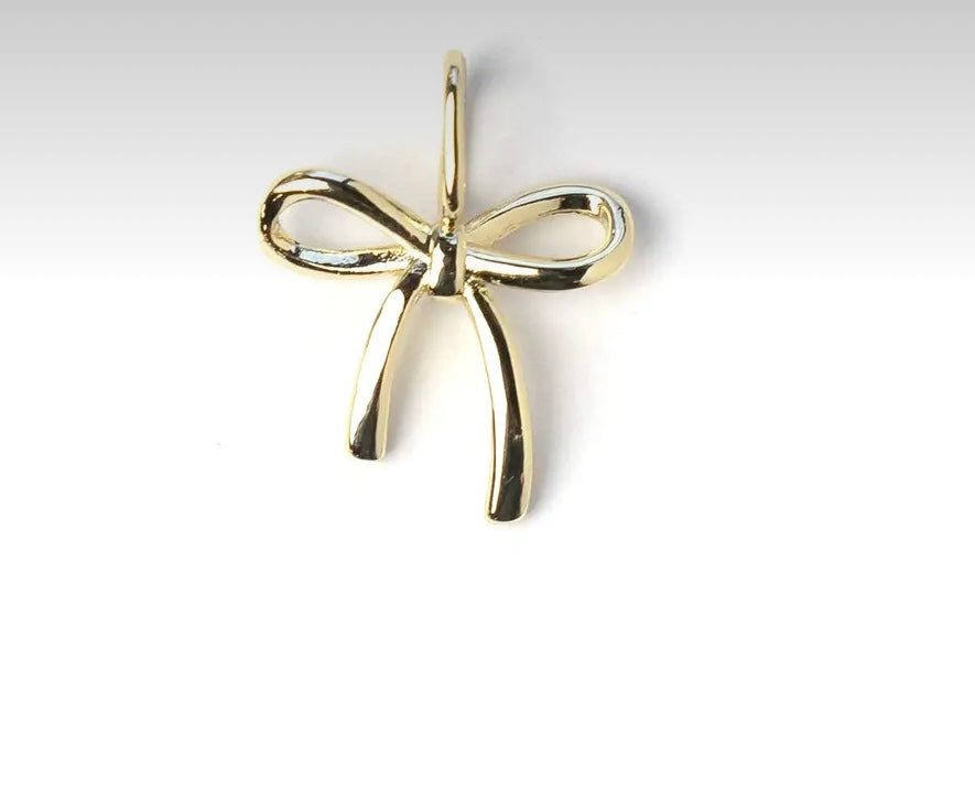 Baby Bow Charm Mini/Gold