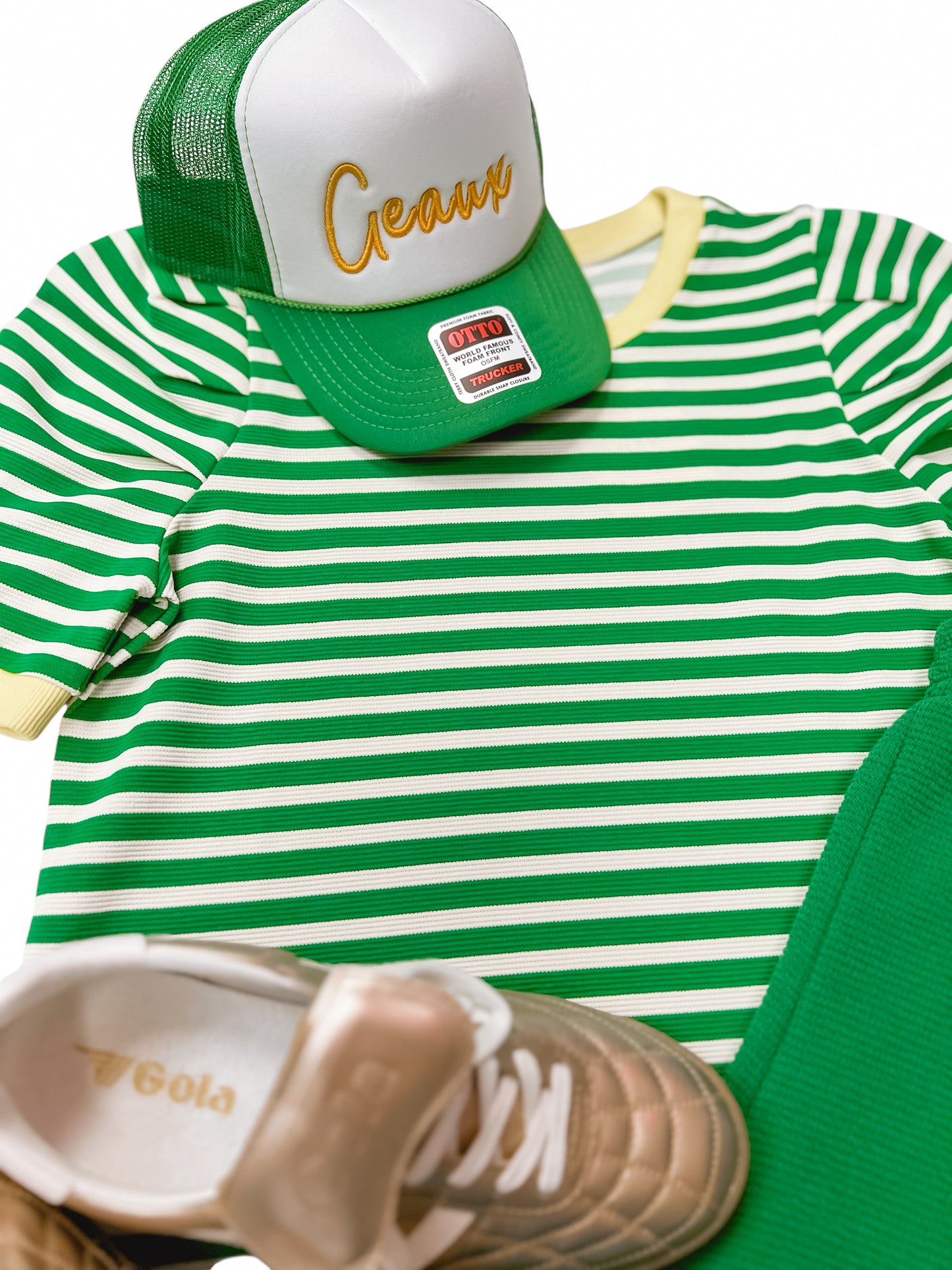 Striped Out School Spirit Top