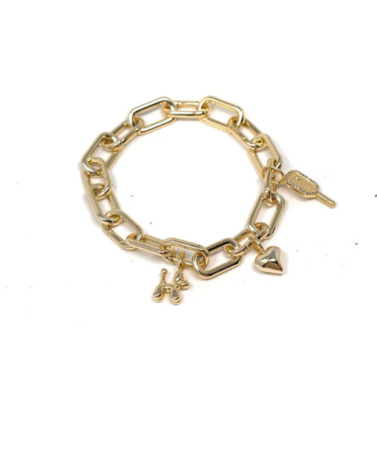 Token Charm Bracelet