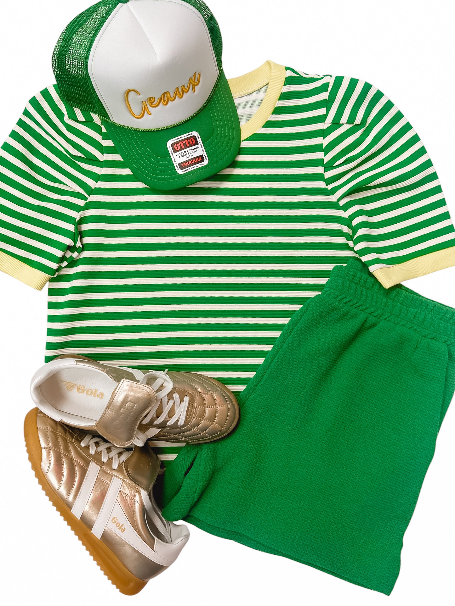 Striped Out School Spirit Top