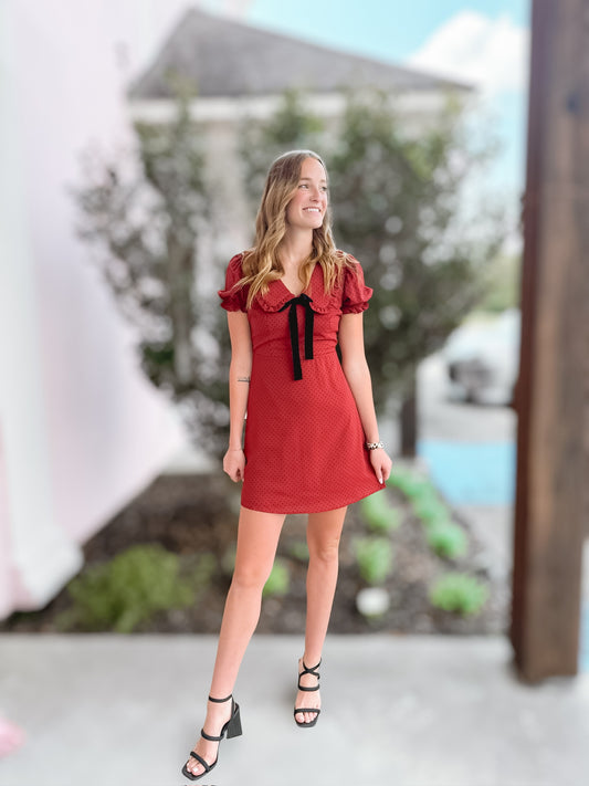 Lady Mae Polka Dot Dress