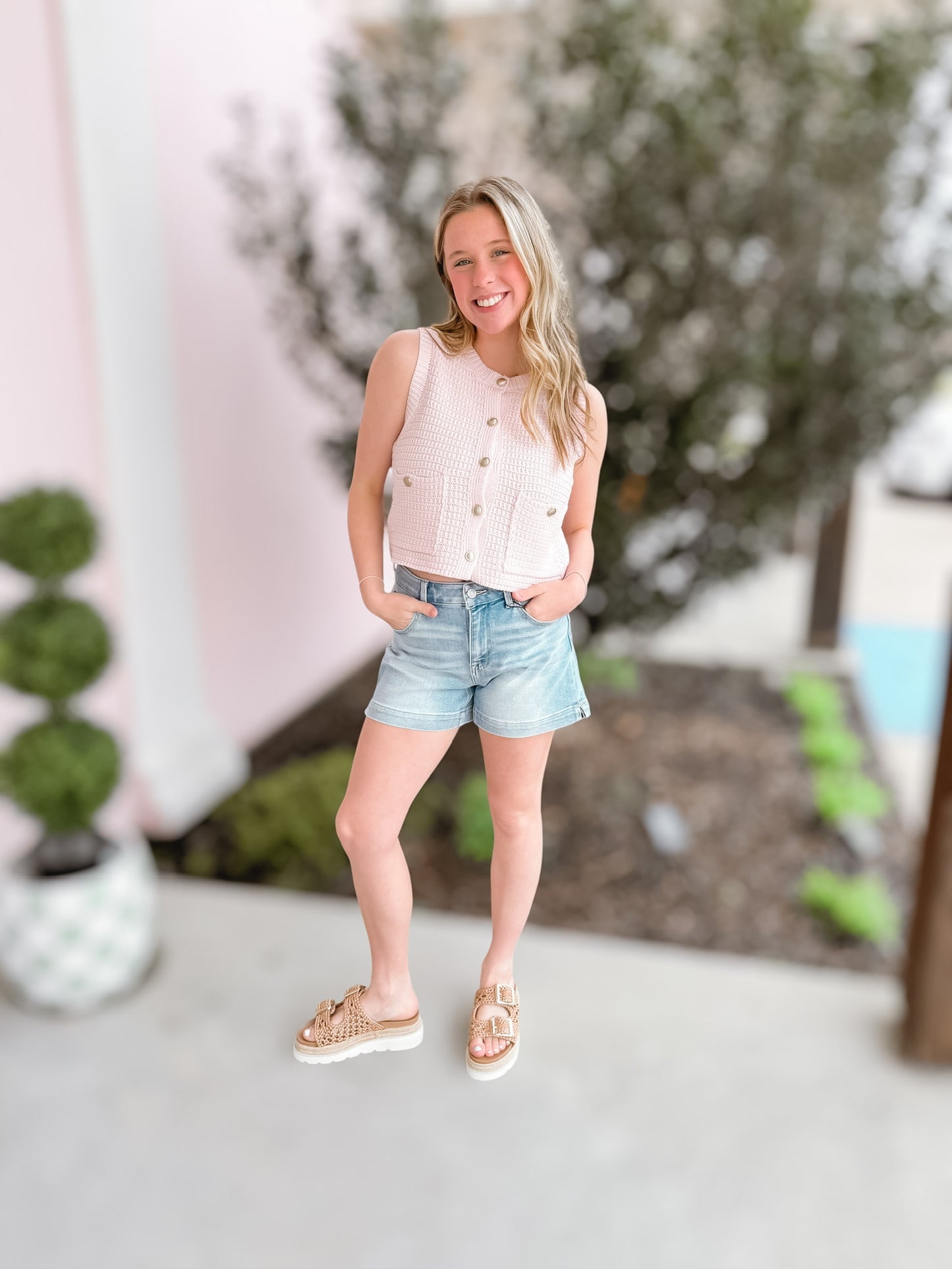 Cozy Nest Cream Knit Top
