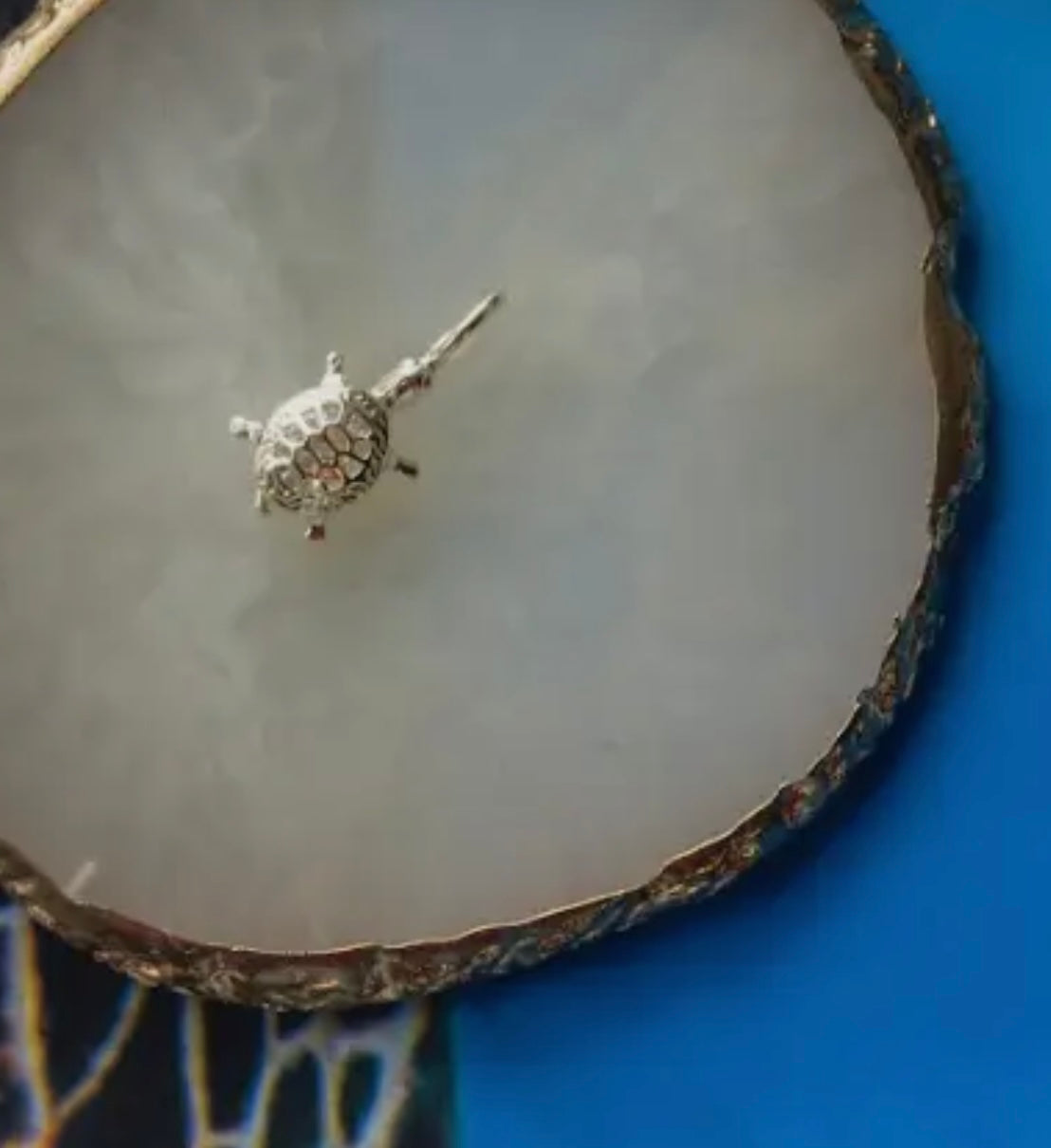 Tiny Turtle Charm