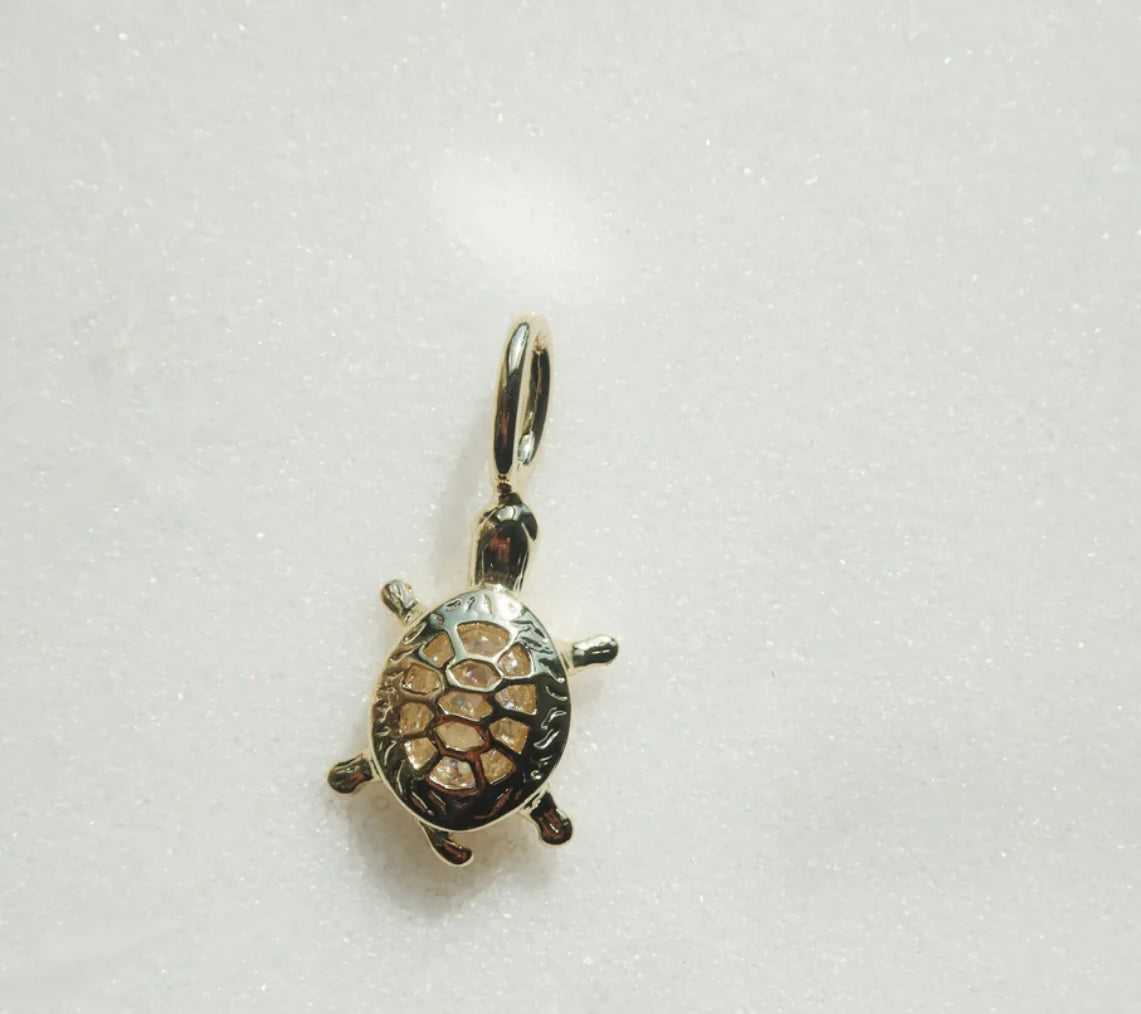 Tiny Turtle Charm