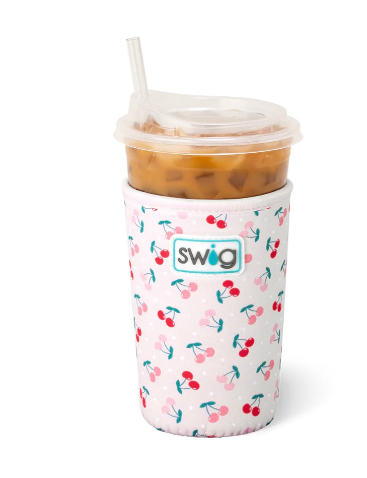 Cherry Pie Iced Cup Coolie (Medium)