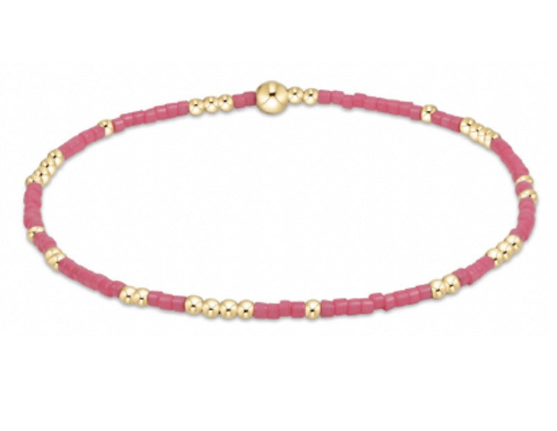 Hope Unwritten Bracelet - Bright Pink