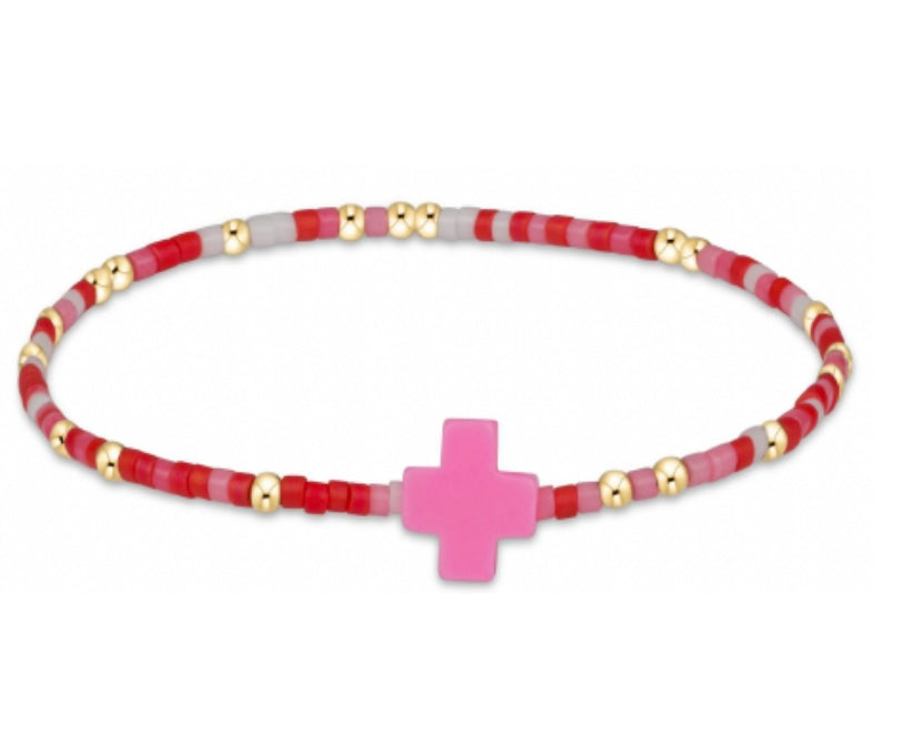 egirl Hope Unwritten Signature Cross Bracelet - Kind Of A Pig Deal