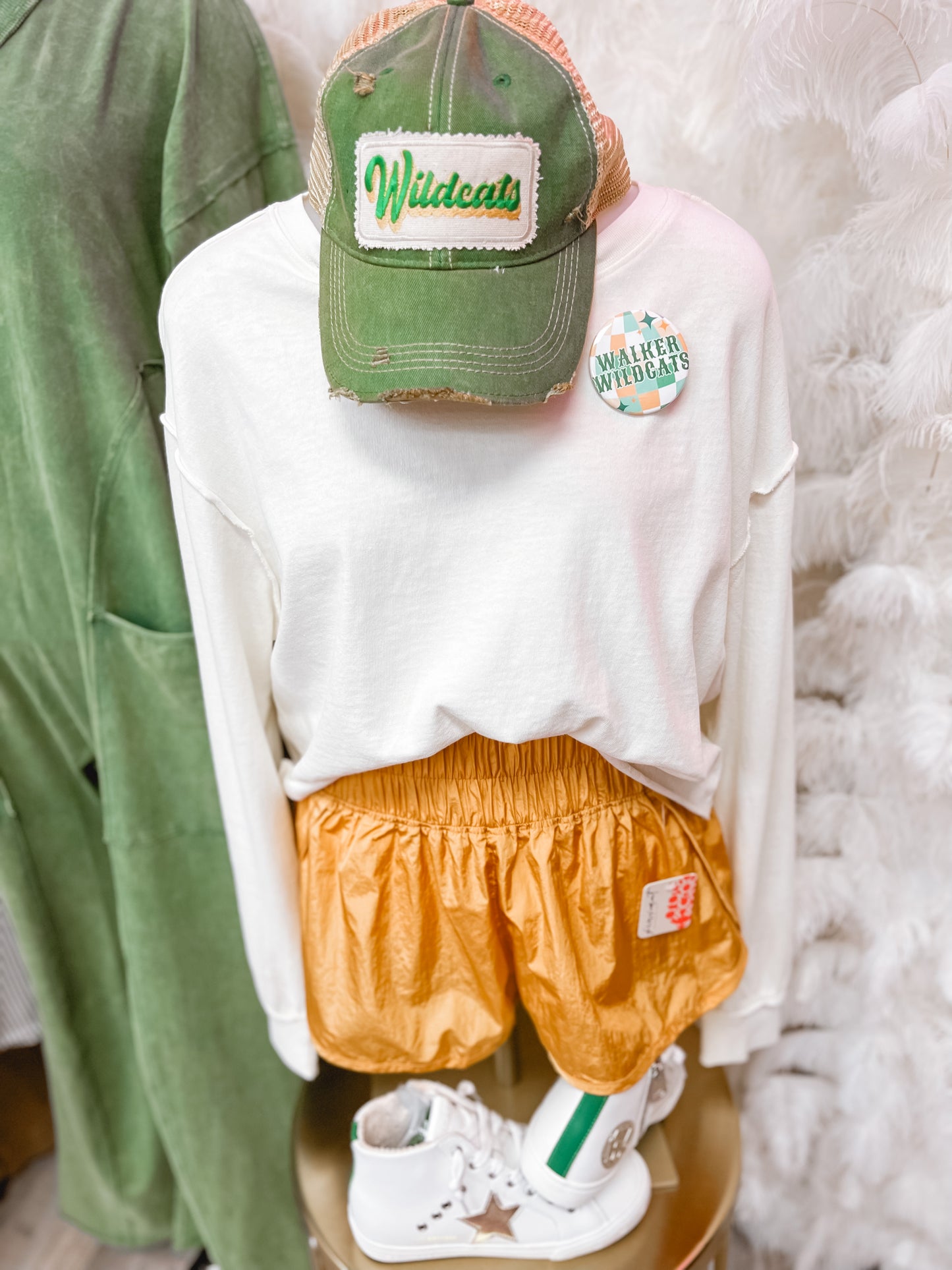 Varsity Gold The Way Home Short