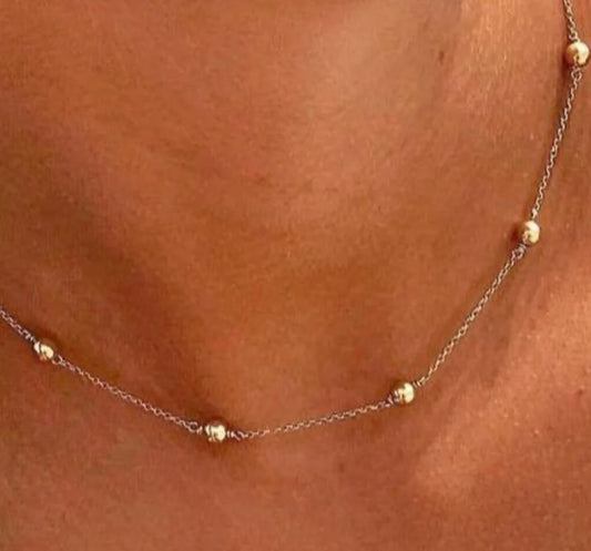 15” Choker Simplicity Chain Gold - Classic 4mm Gold