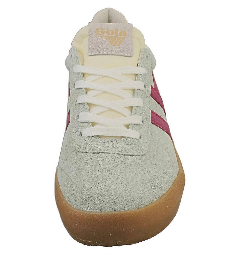 Gola Athena Womens Fashion Trainers in Matcha Fuchsia