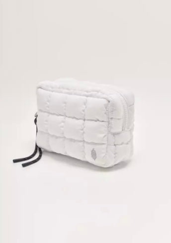 Quilted Mini Case White