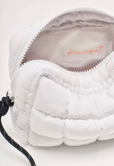 Quilted Mini Case White