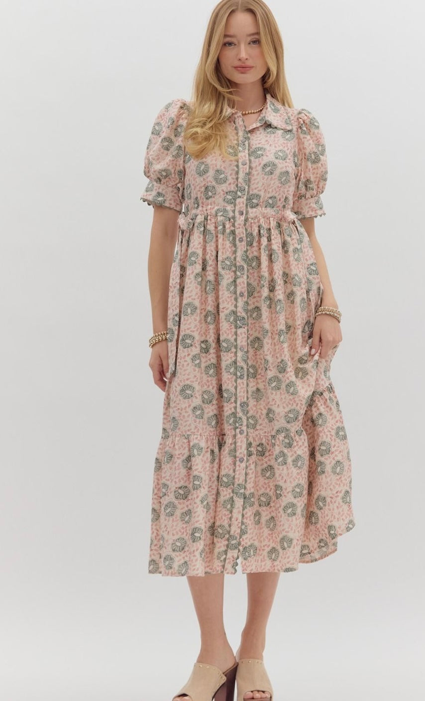 Harvest Blooms Artichoke Dress