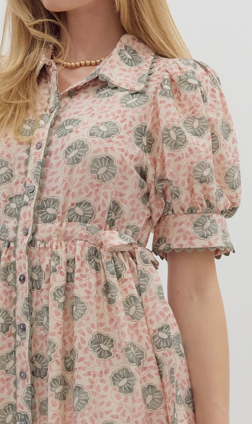 Harvest Blooms Artichoke Dress