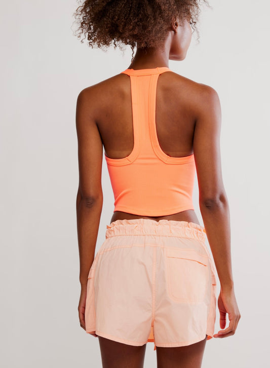 All Clear Vneck Cami Neon Coral