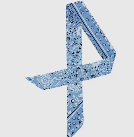 Gemelli Printed Scarf Necklace