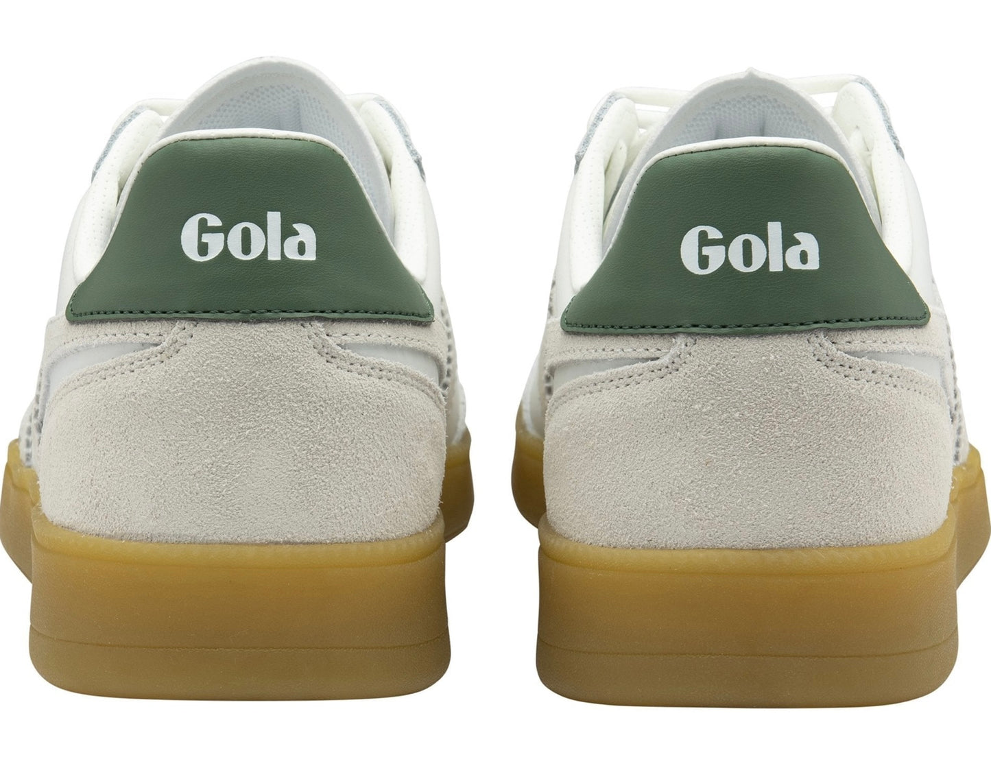 Viper Leather Trainer White/Evergreen/Gum