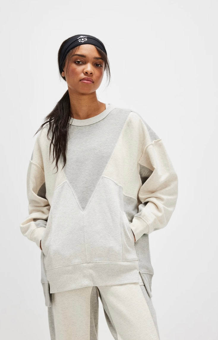 Making It Pullover Heather Grey