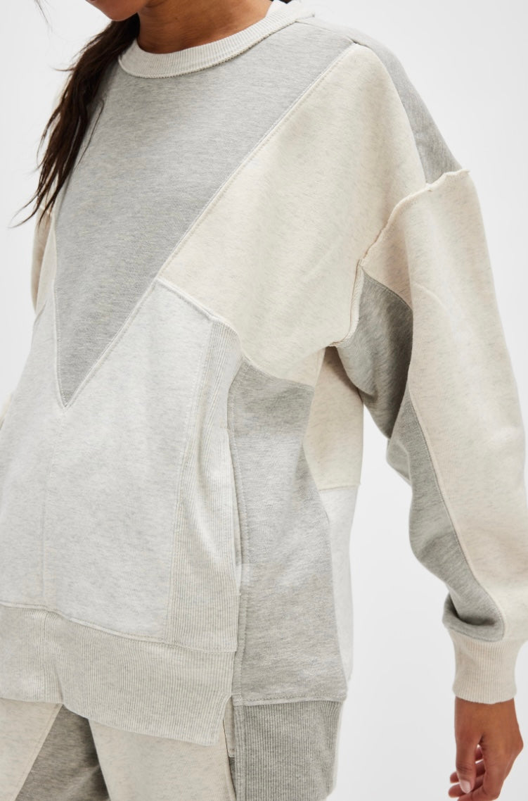 Making It Pullover Heather Grey
