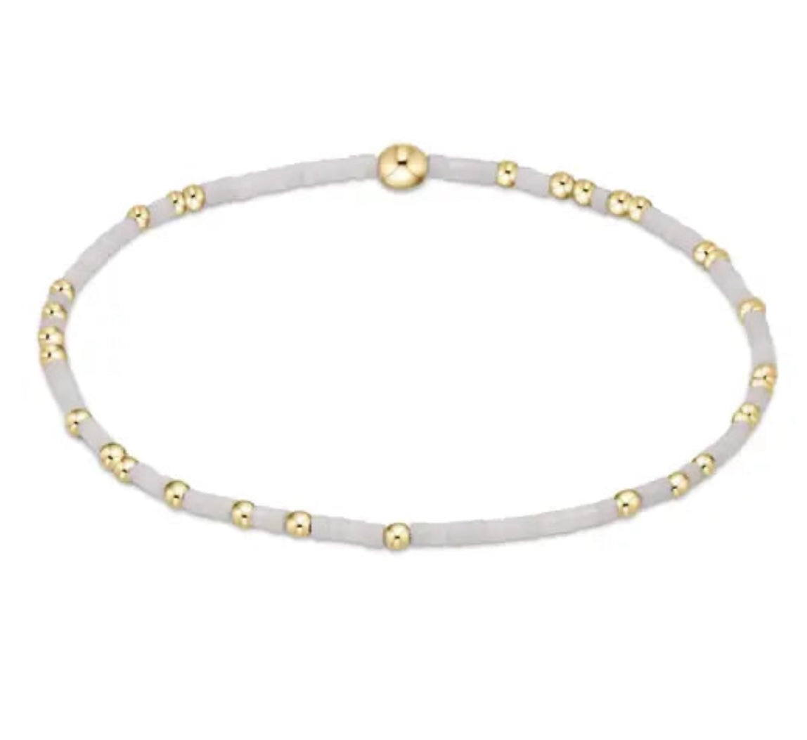 Hope Unwritten Bracelet - White