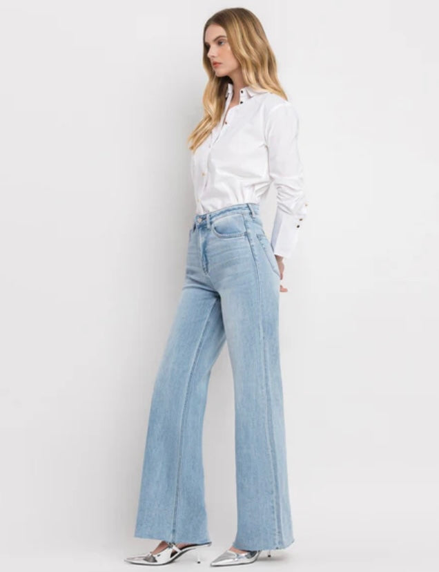 Work Song Super High Rise Wide Denim