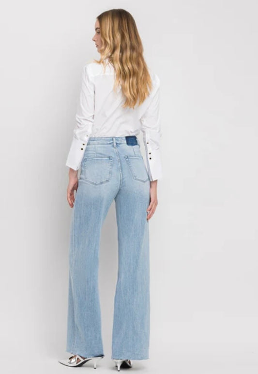 Work Song Super High Rise Wide Denim